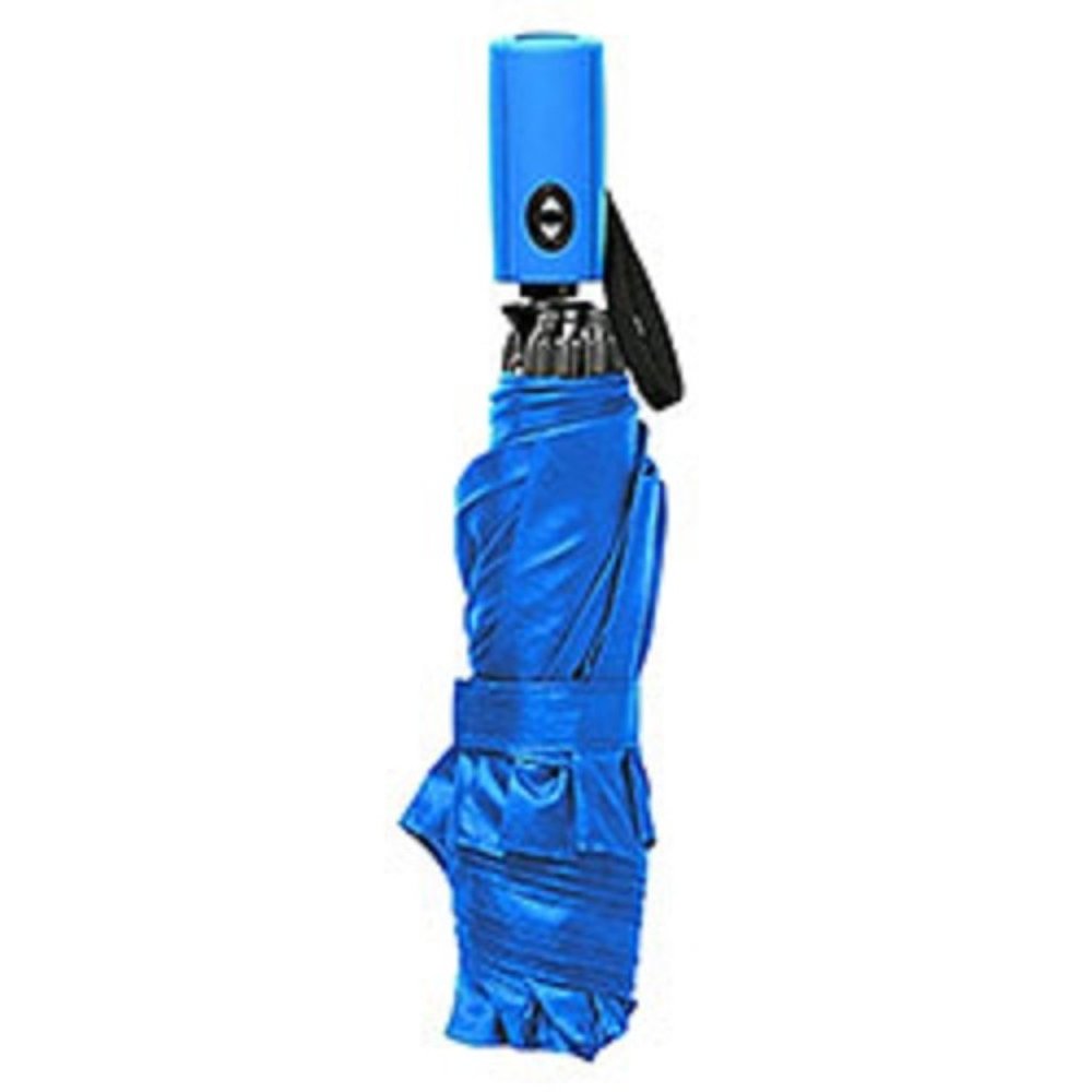 Backward Brella Auto Open & Close Umbrella, Blue